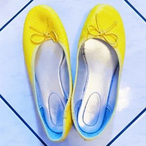 Yellow Faded Glory Flats